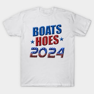Vote Boats and Hoes 2024 - Step Brothers T-Shirt